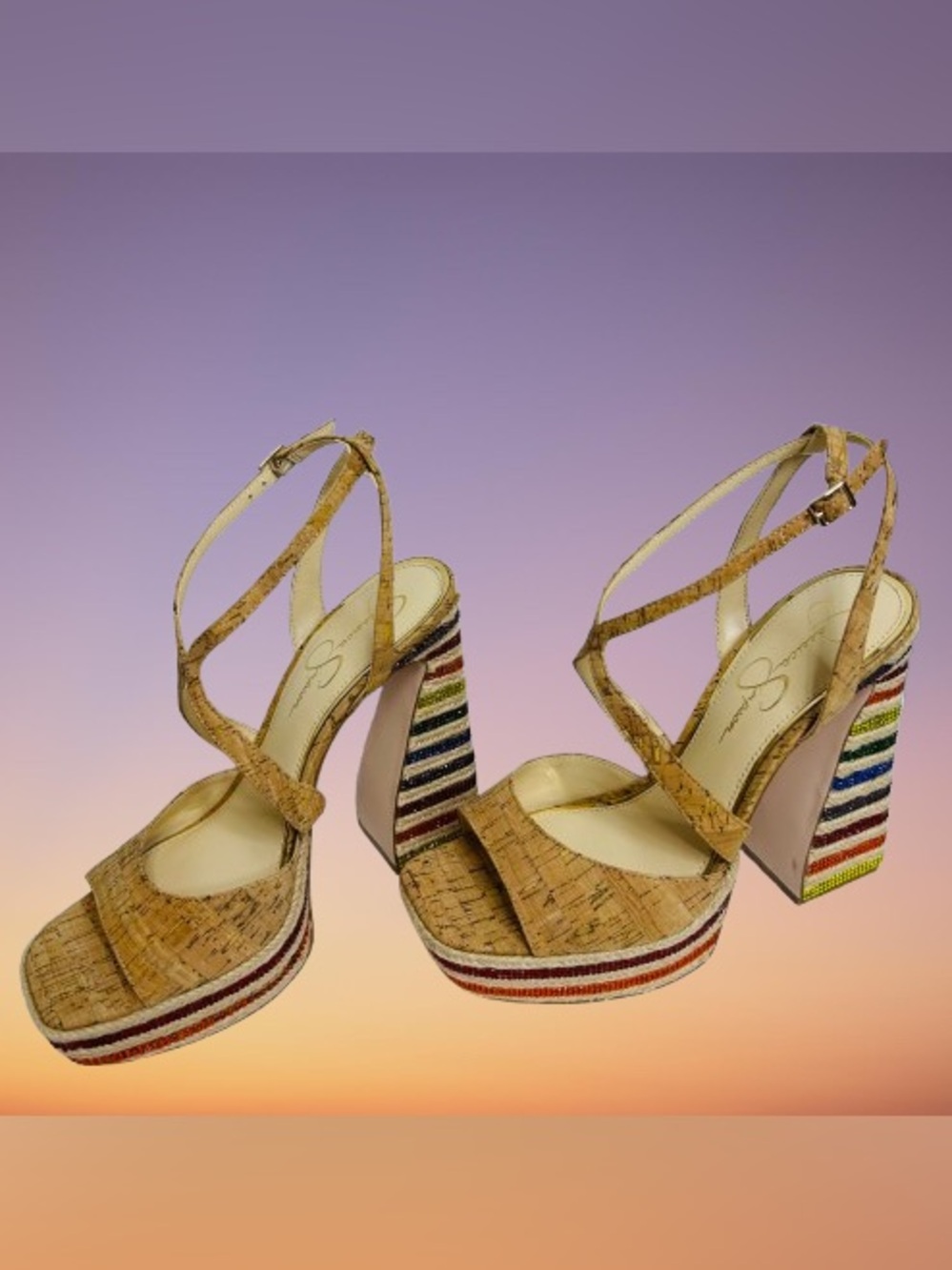 Jessica Simpson Women’s Dosia Strappy Platform Dress Sandals - Picture 2 of 15
